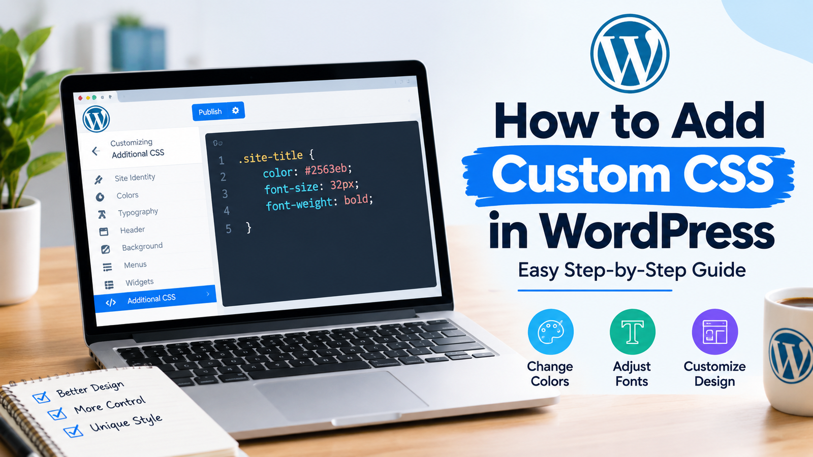How to add custom CSS in WordPress