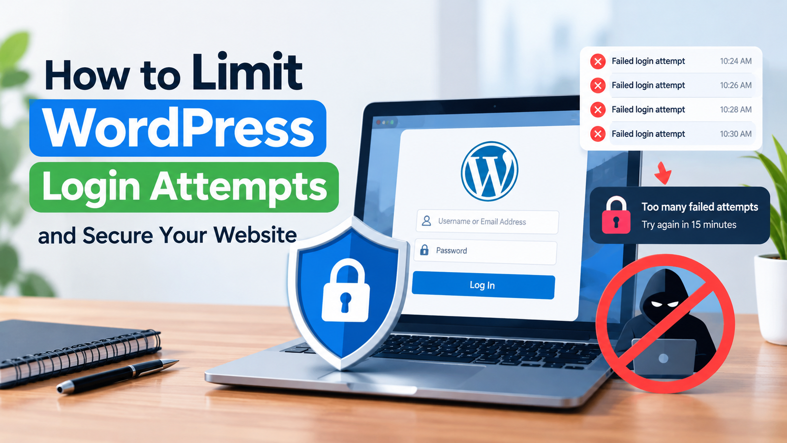 How to limit WordPress login attempts for website security