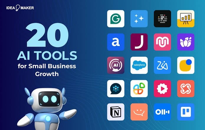 AI tools for small business improving productivity