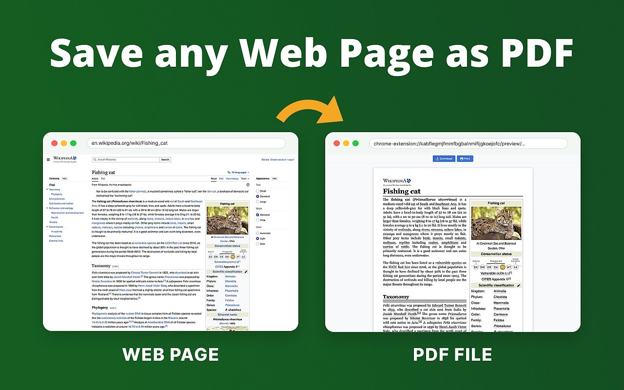 Google Chrome print menu showing the option to save a web page as a PDF